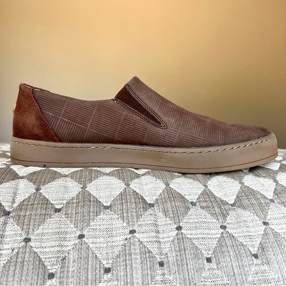 5028 Fifty-Twenty Eight Brown Glen Plaid Leather Slip On Shoes Men’s EU 40 US 7 - Picture 3 of 15